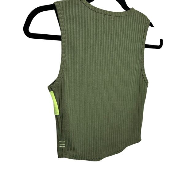 Urban Outfitters BDG Olive Green Vest Top Women's Size Medium - Picture 3 of 6